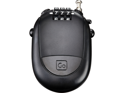 Padlock With Retractable Cable