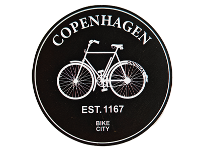 Sticker, Bicycle Copenhagen Est. 1167