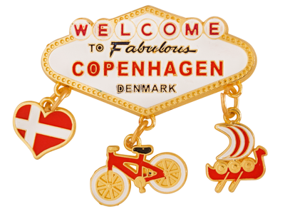 Magnet Fabulous Copenhagen Gold