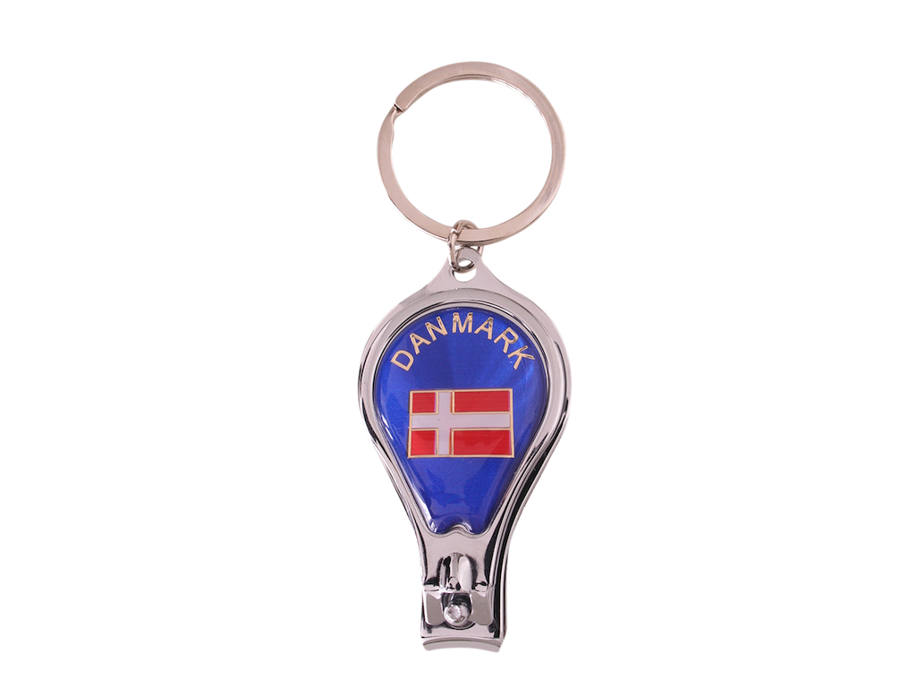 Keyring And Nailclipper, Flag