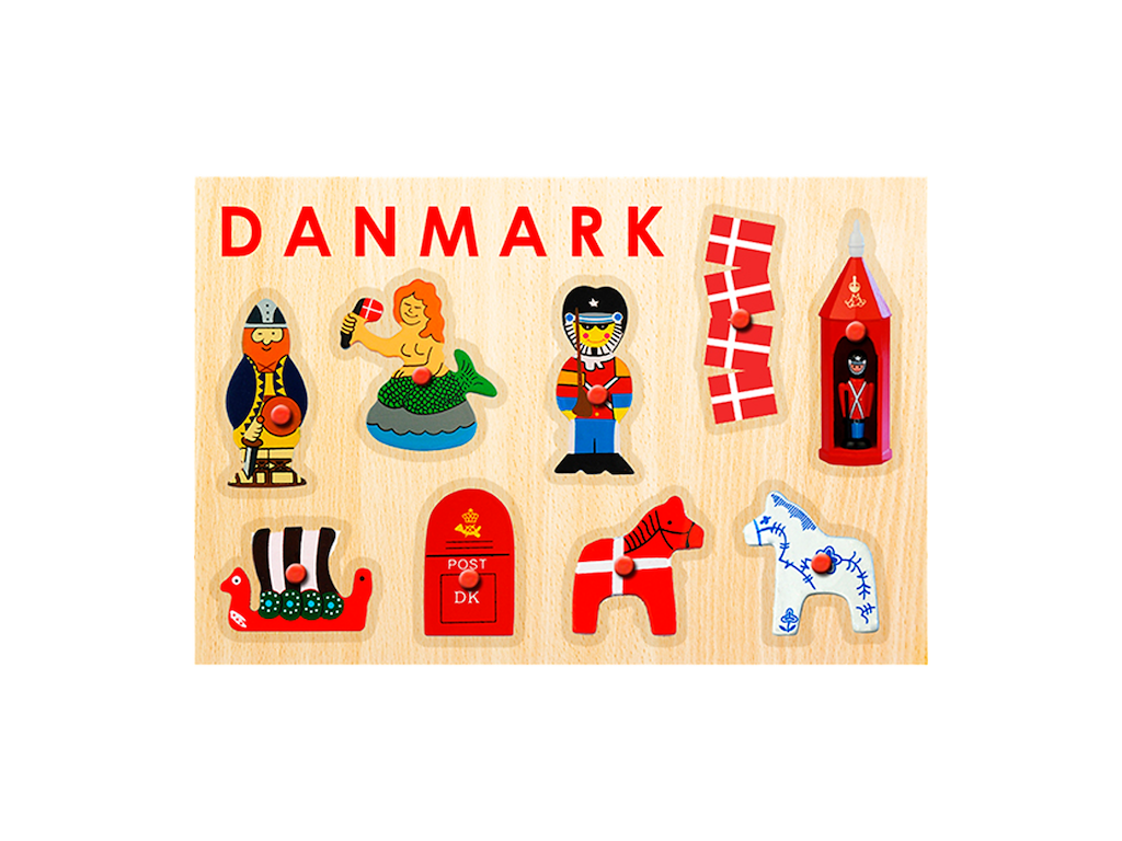 Puzzle Game Danish Design 9 Pieces