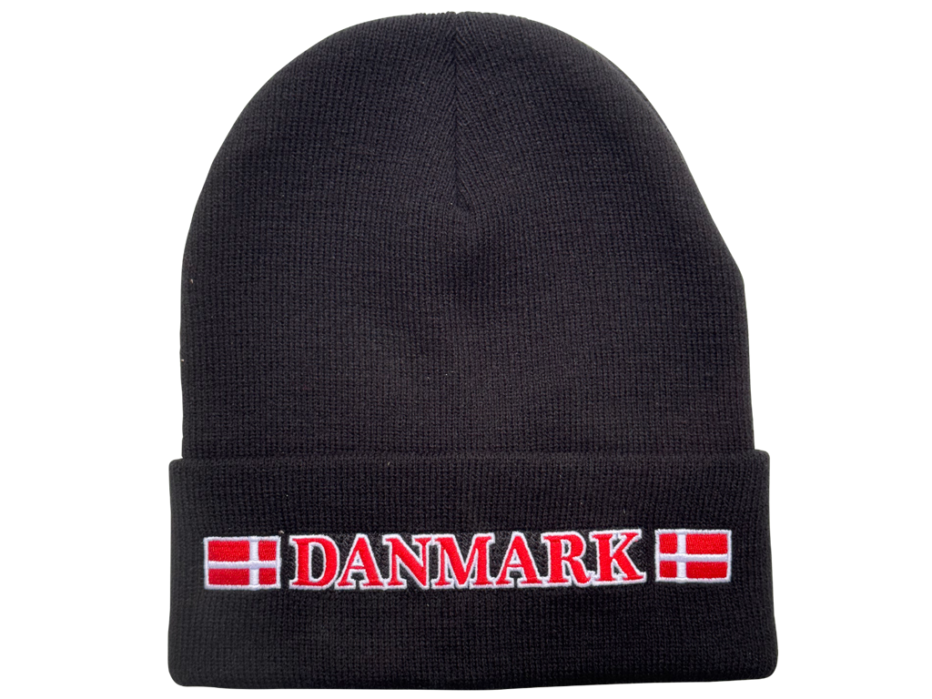 Beanie Danmark Black