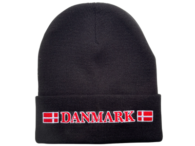 Beanie Danmark Black