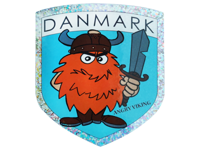 Sticker Angry Viking
