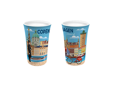 Shotglas, Tulip Bygninger CPH