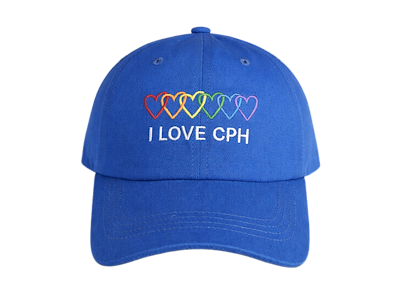 Kasket I Love CPH Blå