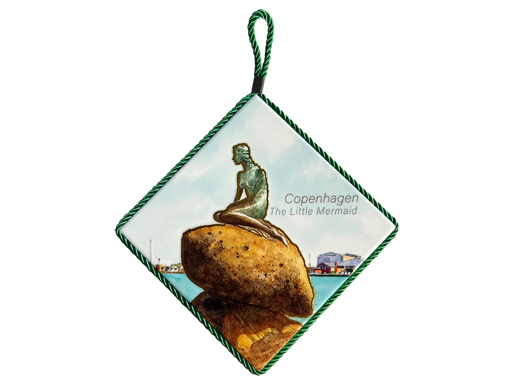 Hot Plate Mermaid 17*17cm
