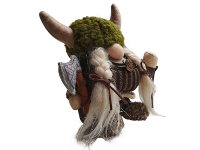 Viking Woman With Horn Large