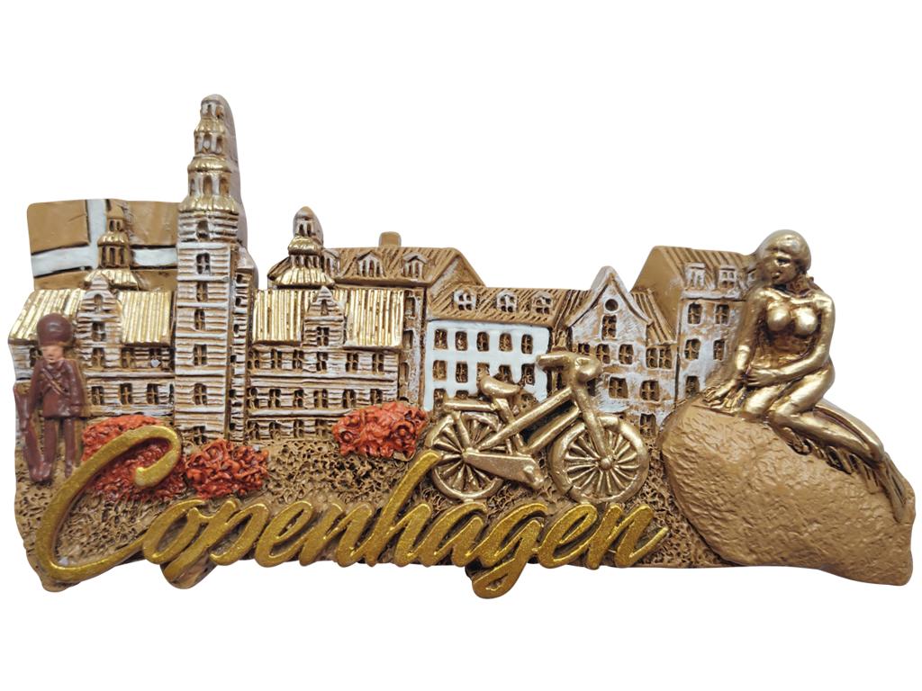 Magnet Copenhagen Gold