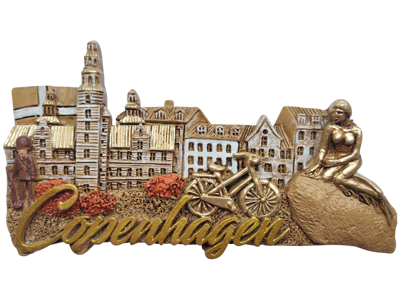 Magnet Copenhagen Gold