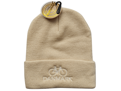 Beanie Bicycle Beige