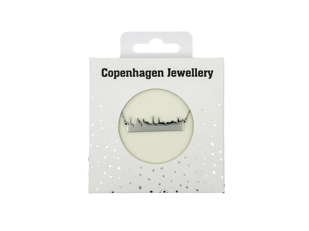 Halskæde CPH Skyline-Sølv