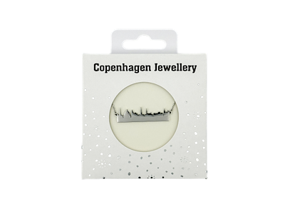 Halskæde CPH Skyline-Sølv