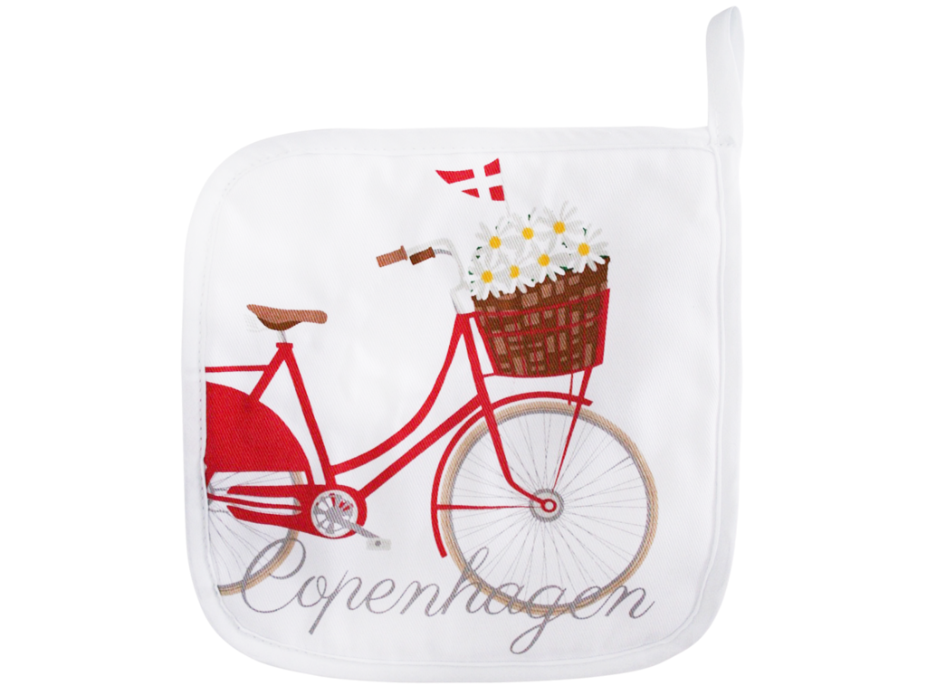 Pot Holder Copenhagen Bicycle