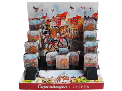 Lighters In Display Watercolor Drawings