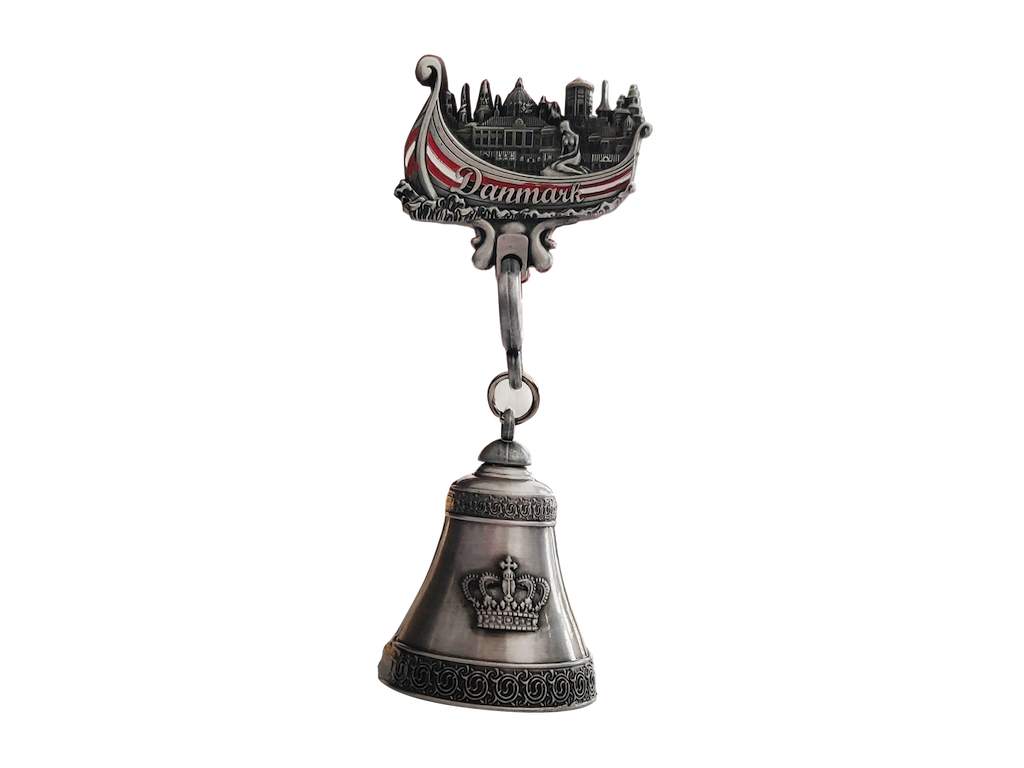 Magnet Viking Ship With Hanging Pewter