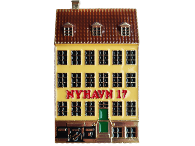 Magnet Nyhavn 17 Enamel