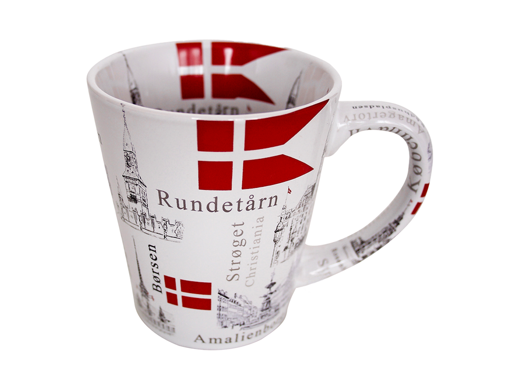 Mug Copenhagen Drawings And Flags