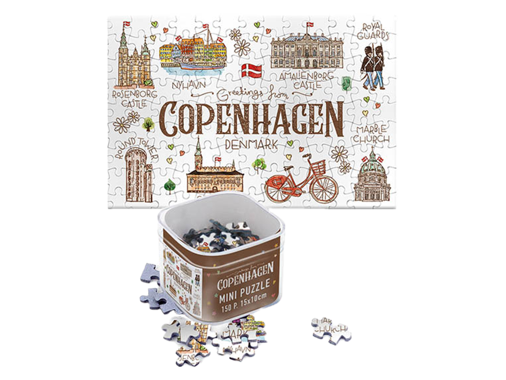 Puzzle Minibox Akvarel CPH
