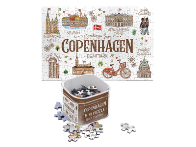 Puzzle Minibox Akvarel CPH