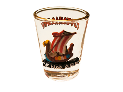 Shotglass Viking Ship