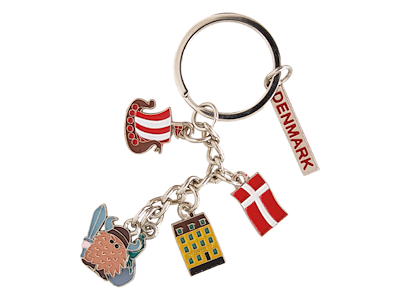 Keyring Denmark Pendants