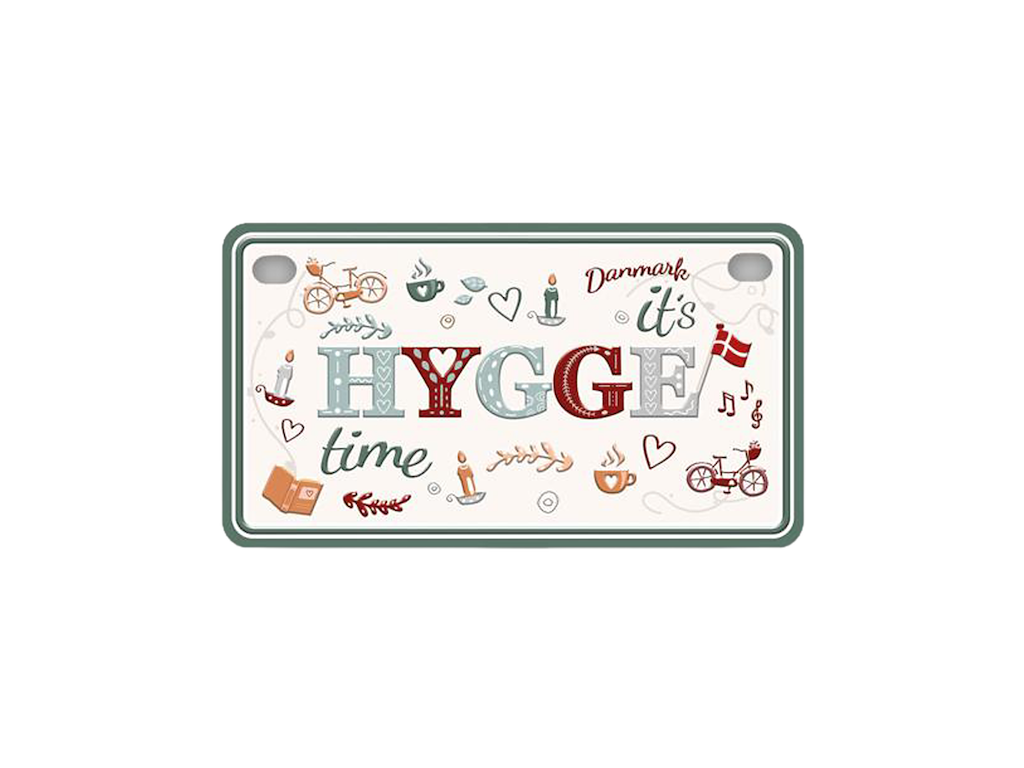Magnet, Metalplade Hygge