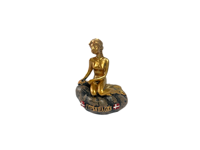 Figur Den Lille Havfrue Bronze Lille