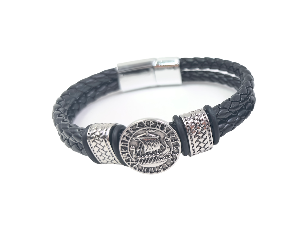 Armbånd Vikingeskib sølv