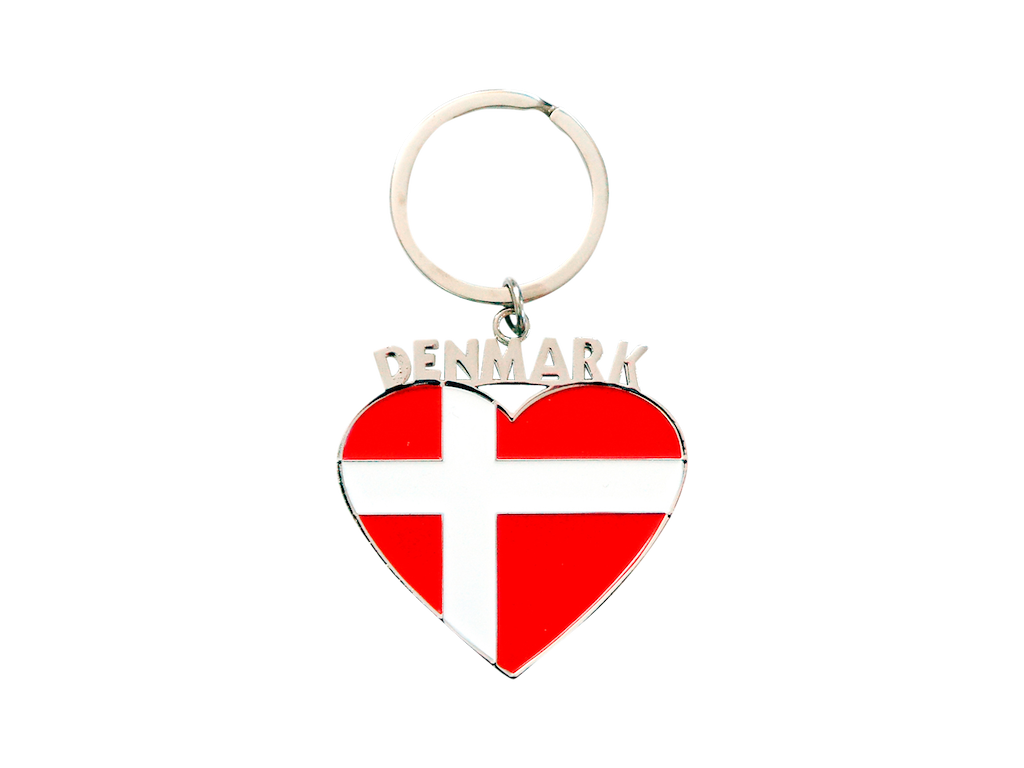 Keyring, Dannebrog Heart