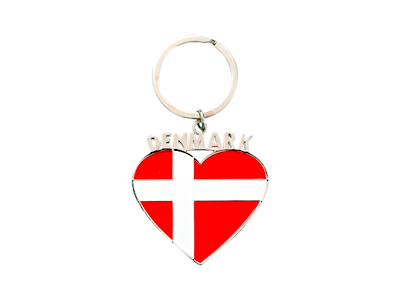 Keyring, Dannebrog Heart