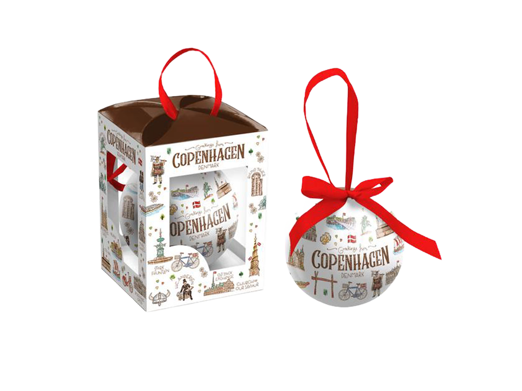 Julekugle Akvarel CPH