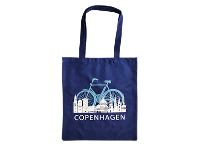 Tote Bag Copenhagen Bicycle