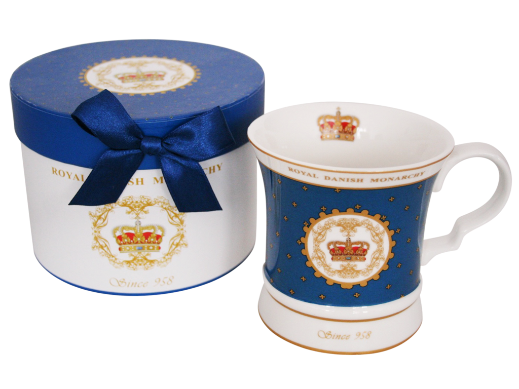 Mug In Gift Box Royal Danish Monarchy Blue