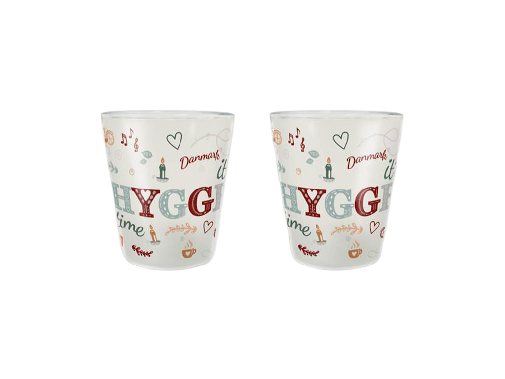 Shotglas, Frosted Hygge DK Simple