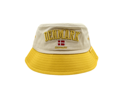 Bøllehat, Beige+gul