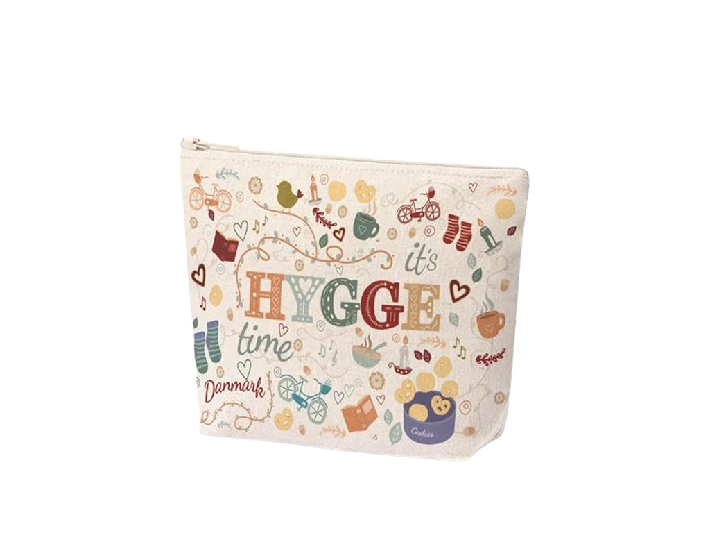 Toilettaske, 19 x 12 cm. Hygge Collage