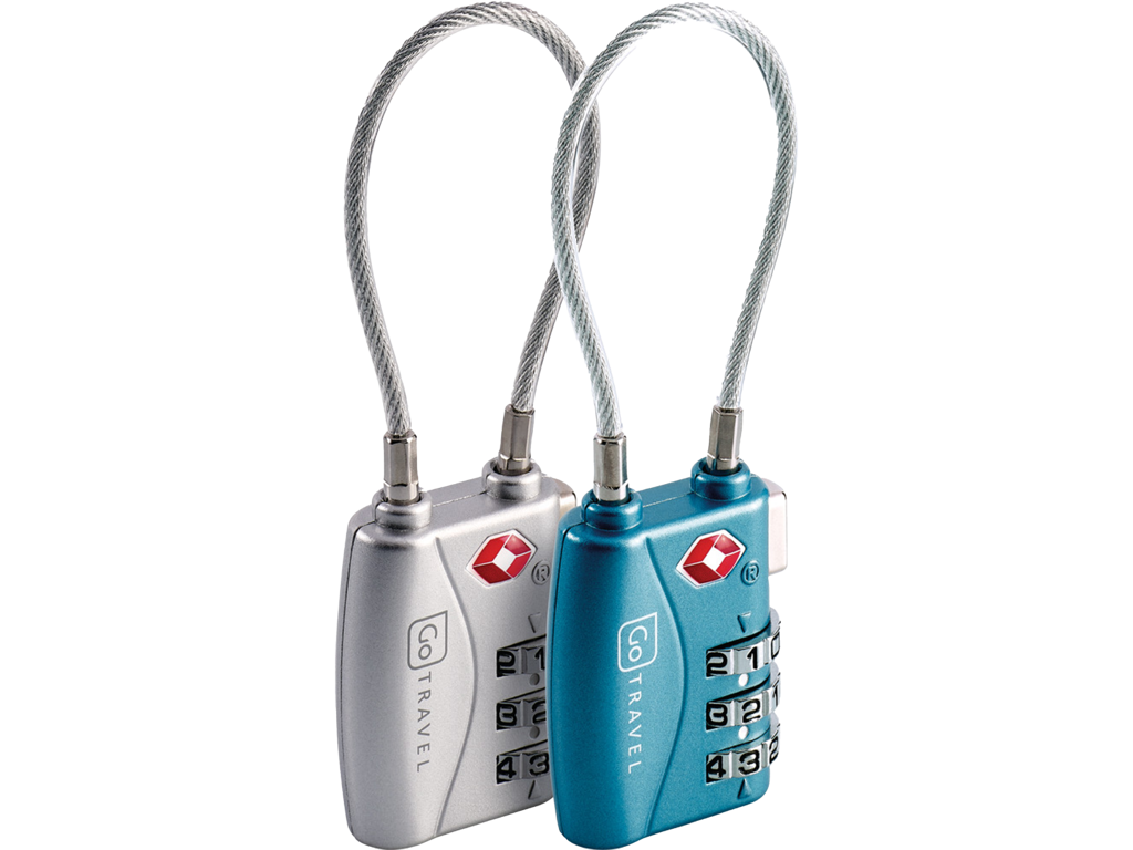 TSA Padlock Set With Cable