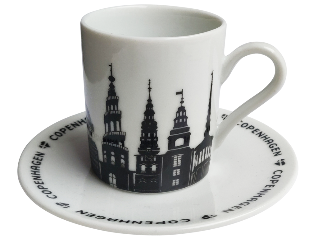 Espresso Set City Towers White