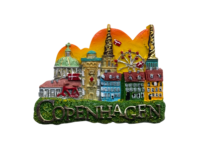 Magnet Kbh. Tårne Organge Himmel