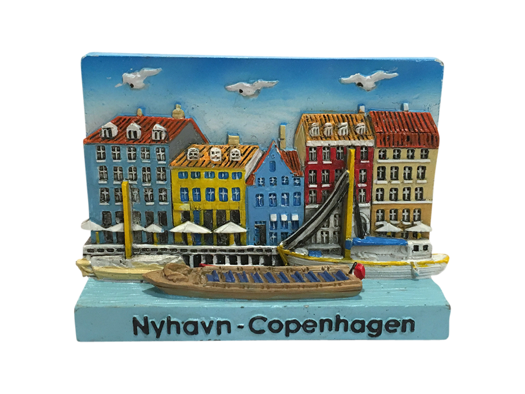 Magnet Nyhavn 3D