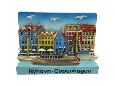 Magnet Nyhavn 3D