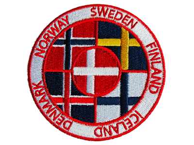 Patch, Nordic Flags