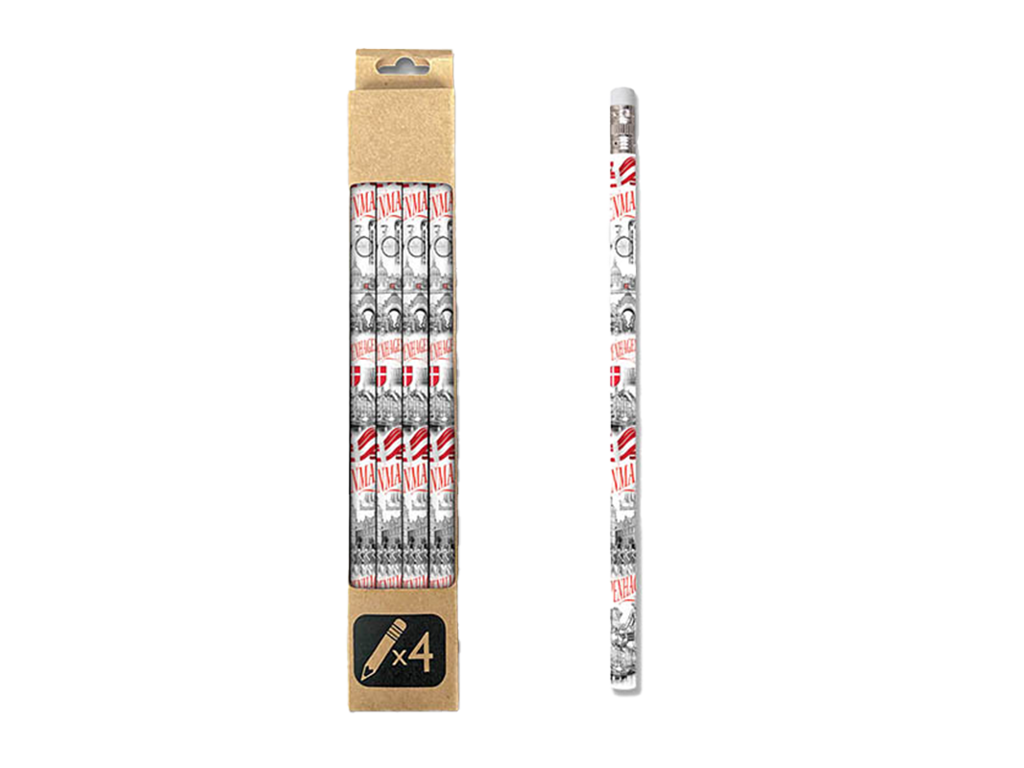 Pencils 4 pcs. Black & White