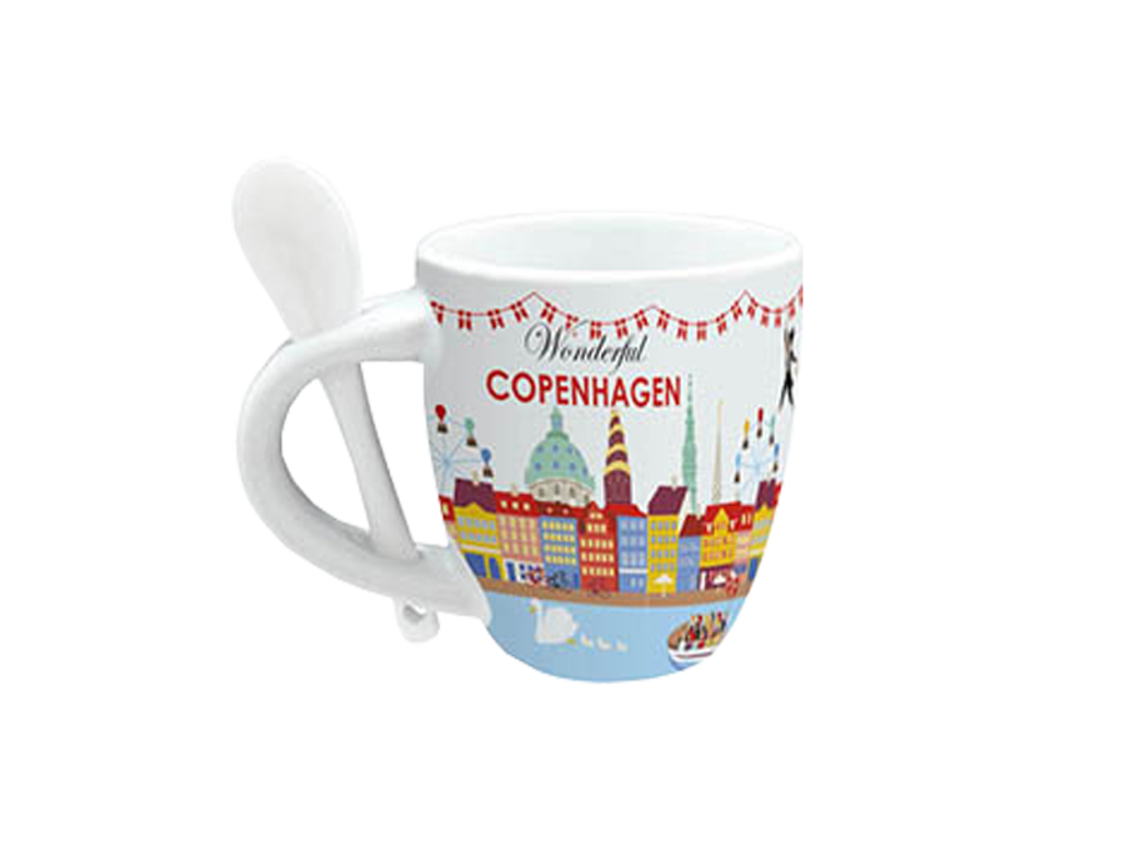 Mug With Spoon, Wonderful CPH Small
