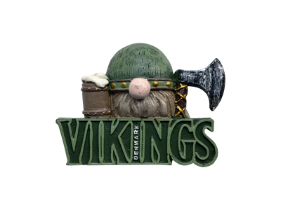 MAgnet Viking med Ølkrus - Økse