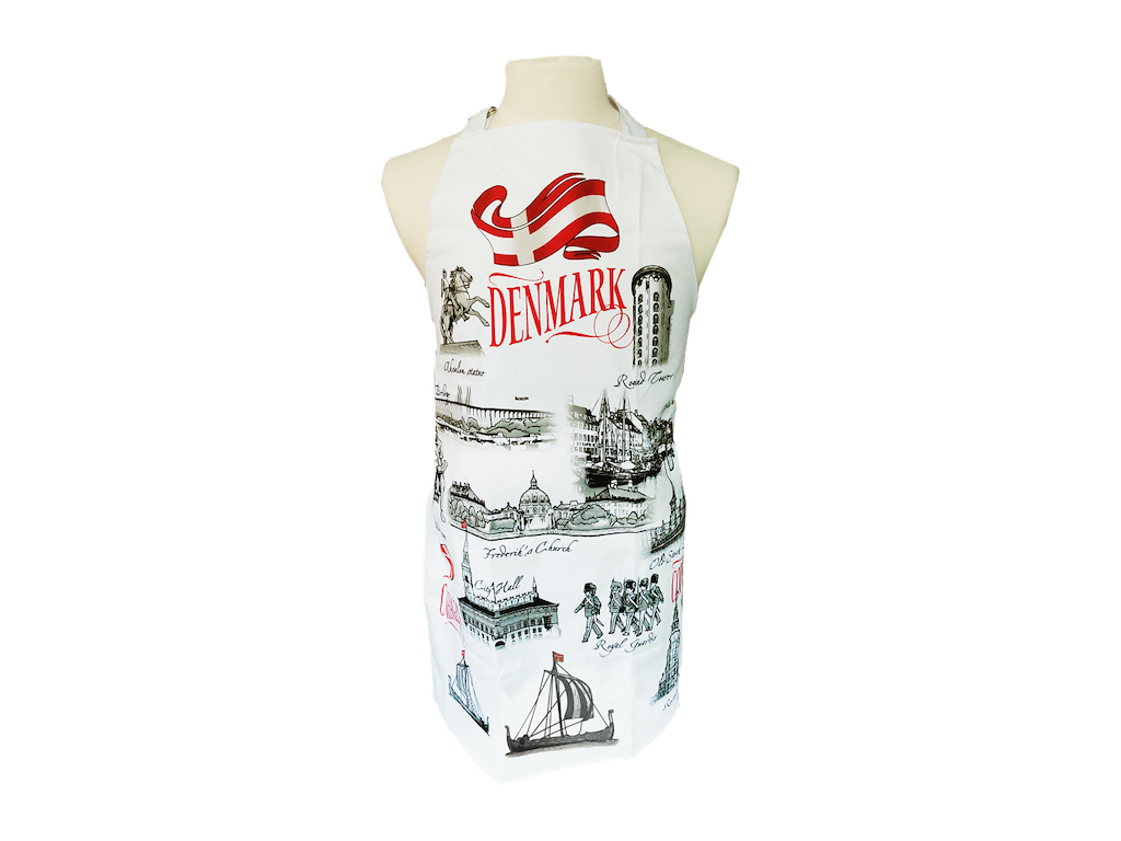 Apron, Black & White