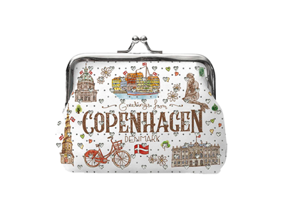 Metal Framed Purse, Akvarel CPH