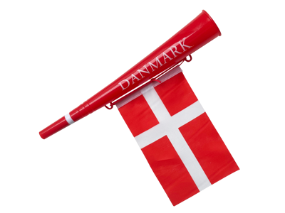 Horn med Flag Roligan