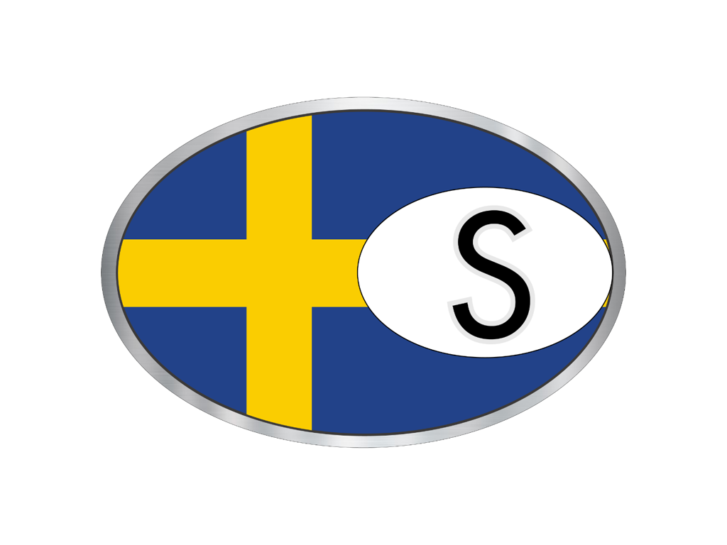 Sticker Flag S Foil Width 16 cm